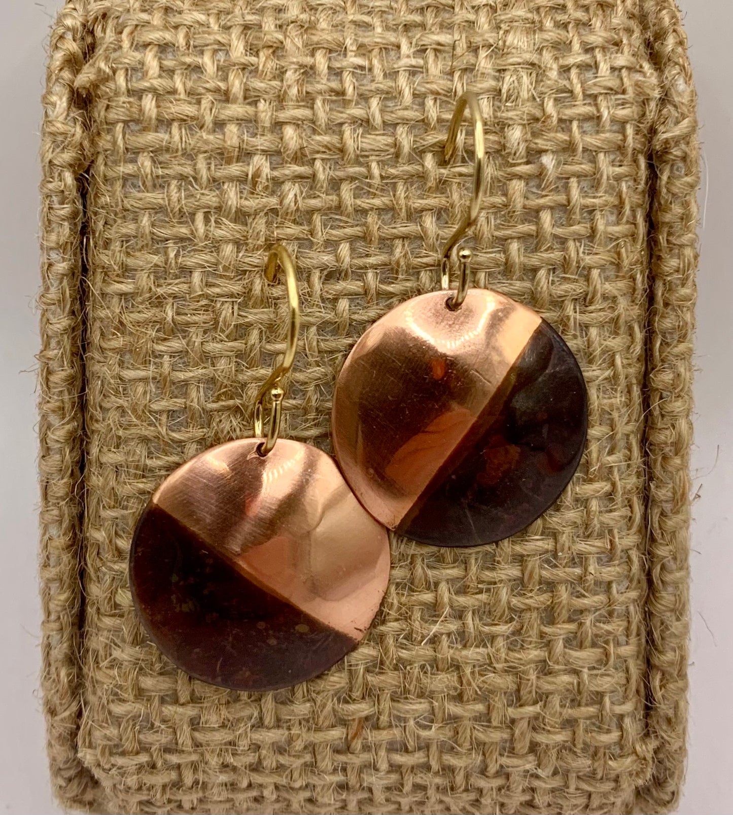 Copper Dangle Earrings