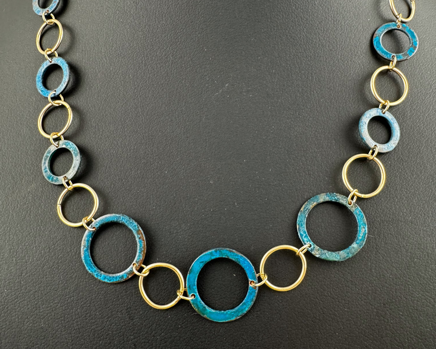 Copper Patina Necklace