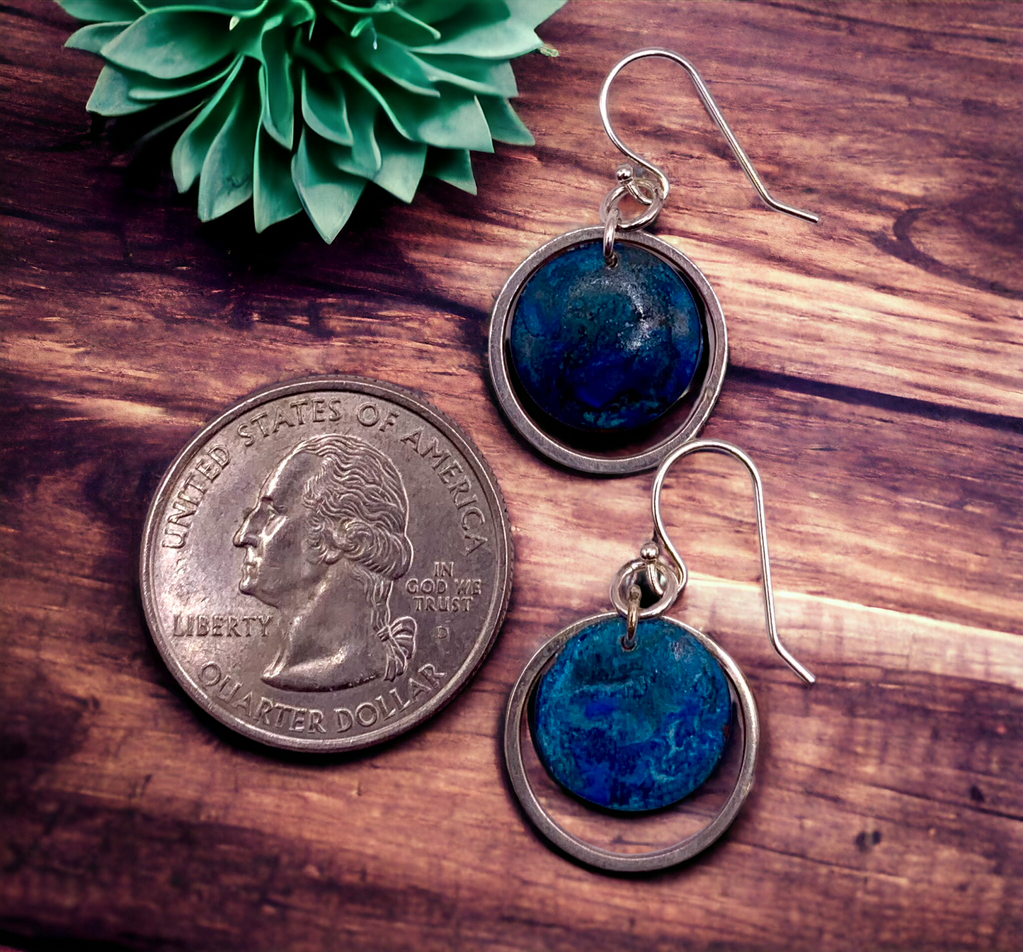 Copper Patina with Recycled Sterling Silver