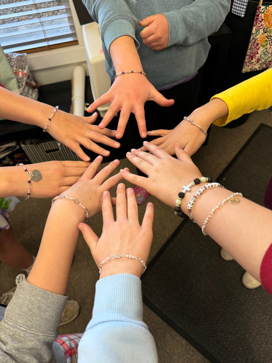 The Ultimate Friendship Bracelet: Gemstones, Charms & Secret Codes!