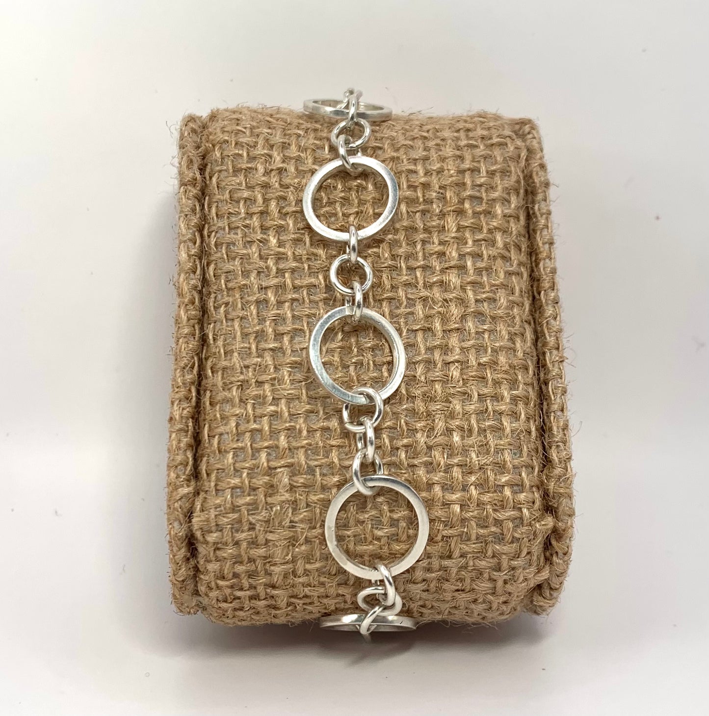 Sterling Silver Circles Bracelet